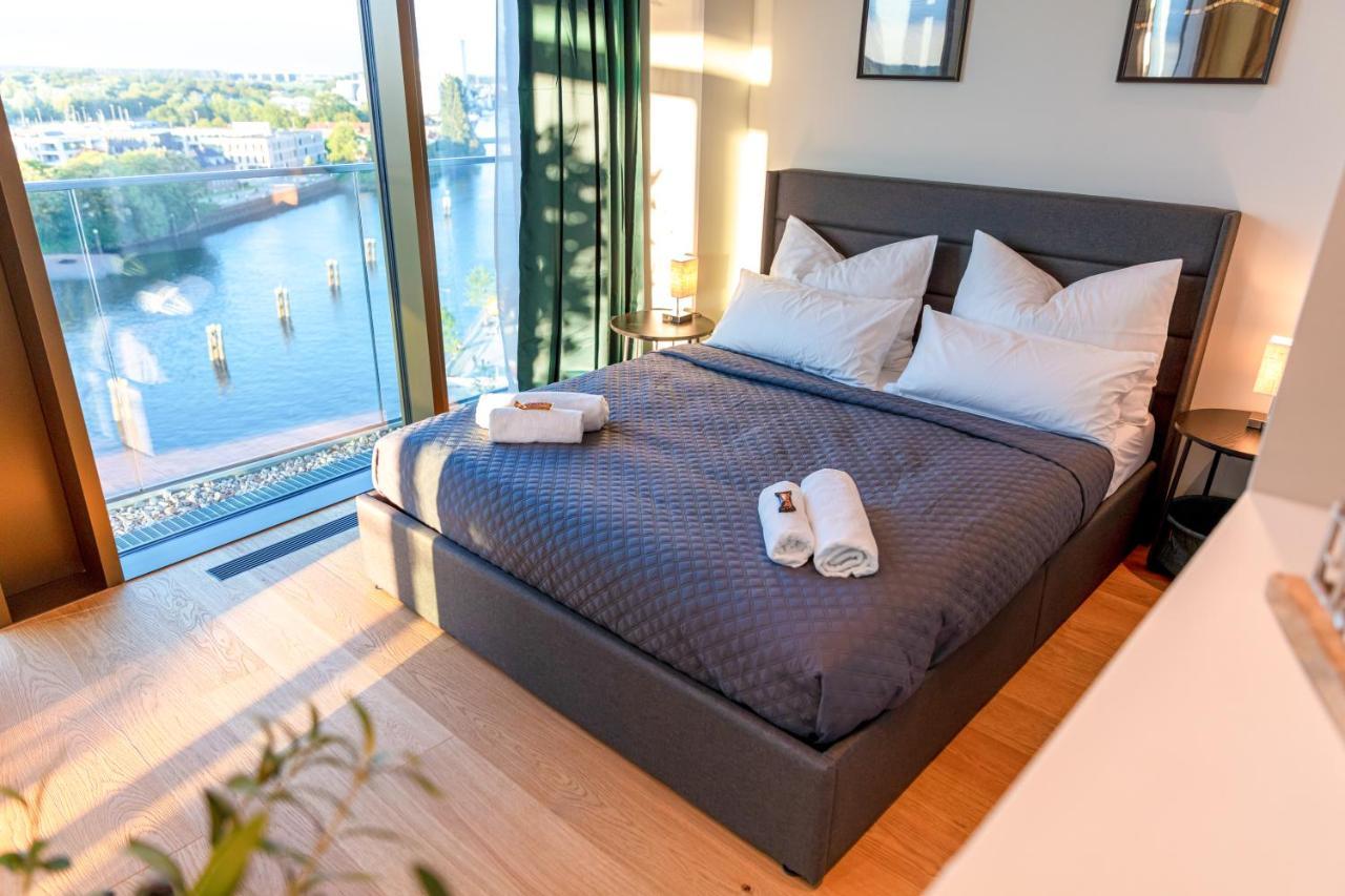 Cabana - Theview - Terrasse - Waterfront - Kostenloser Parkplatz - Wifi Oldenburg Exterior photo